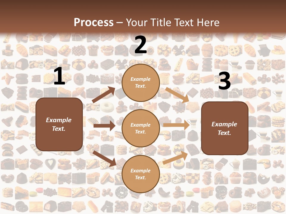 Candy Time Bread PowerPoint Template