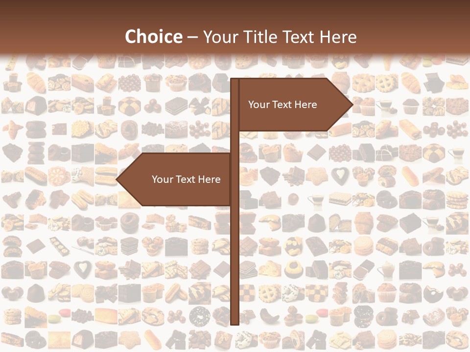 Candy Time Bread PowerPoint Template