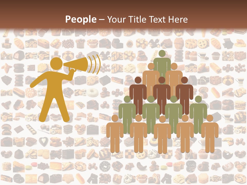 Candy Time Bread PowerPoint Template