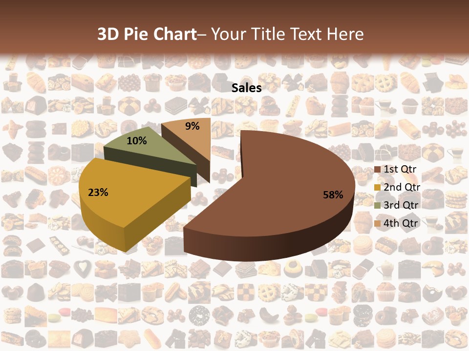 Candy Time Bread PowerPoint Template