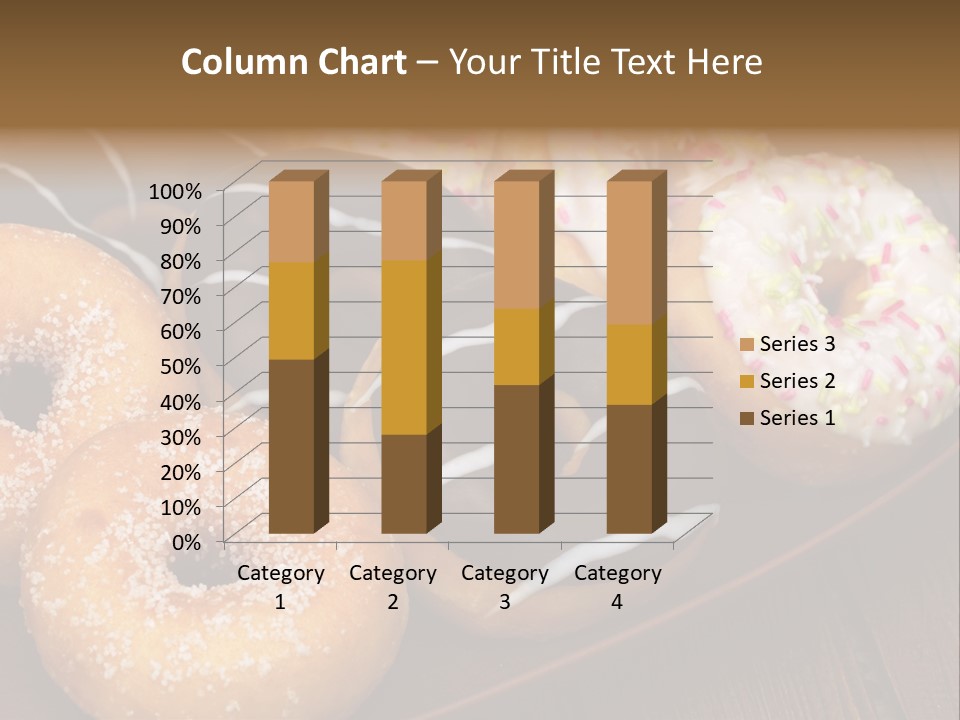 Verzierung Krapfen Ern PowerPoint Template