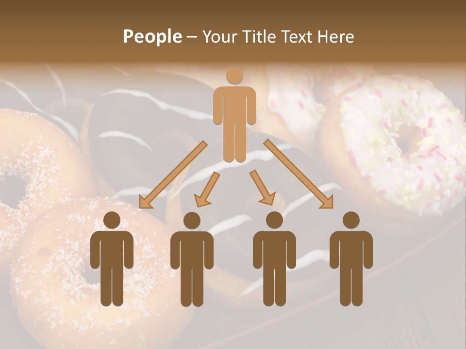 Verzierung Krapfen Ern PowerPoint Template