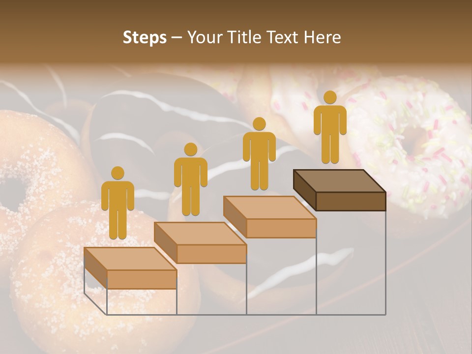 Verzierung Krapfen Ern PowerPoint Template