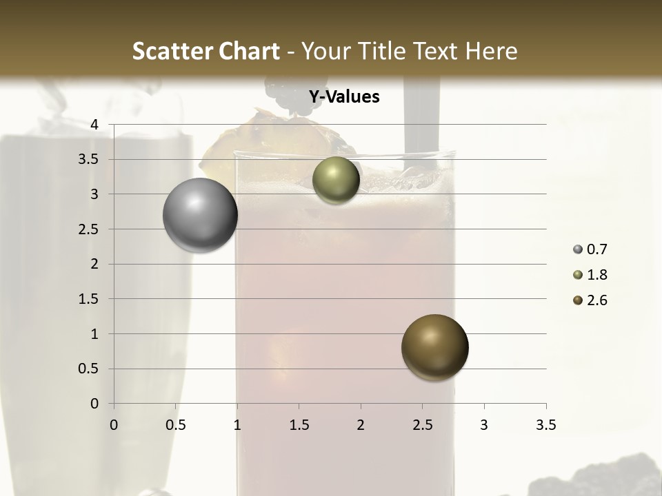 Durst Bar Black PowerPoint Template