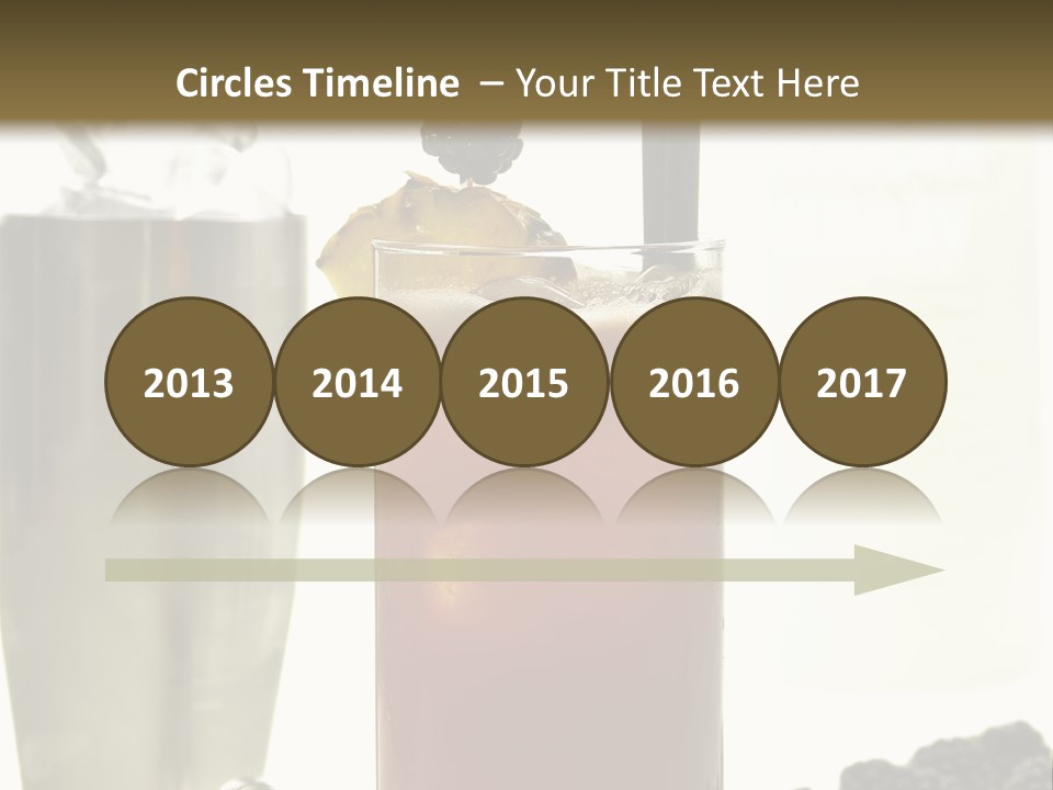 Durst Bar Black PowerPoint Template