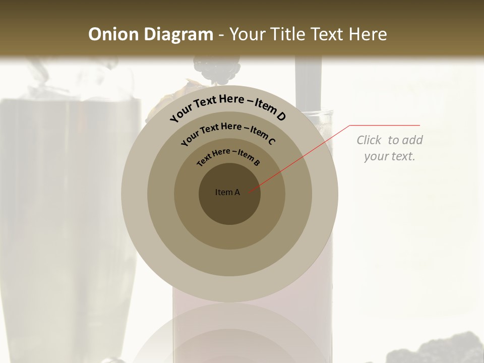 Durst Bar Black PowerPoint Template