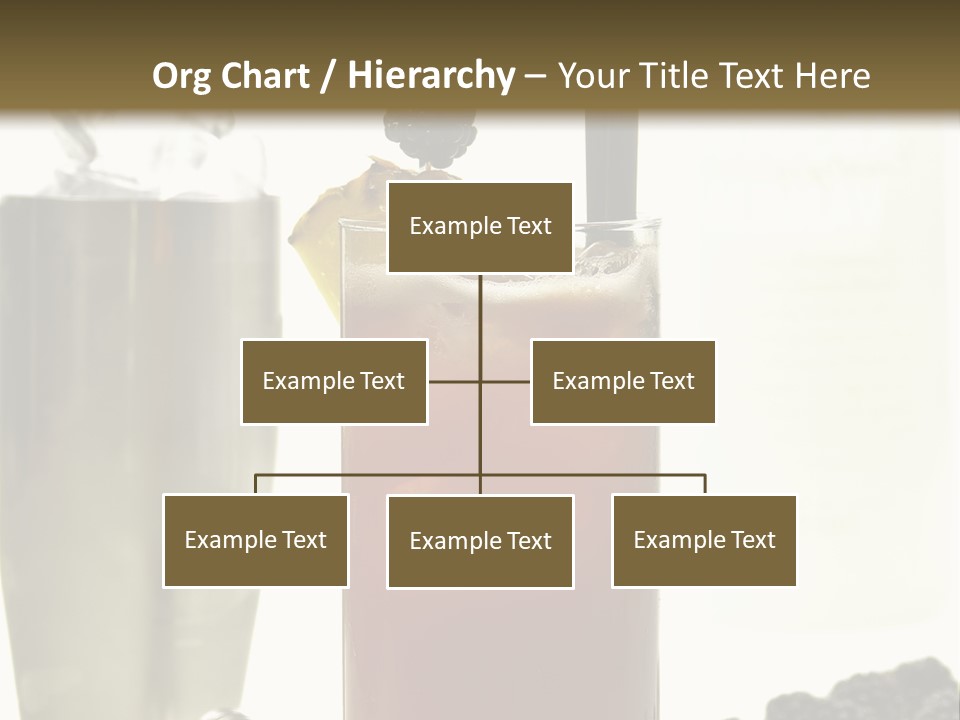Durst Bar Black PowerPoint Template