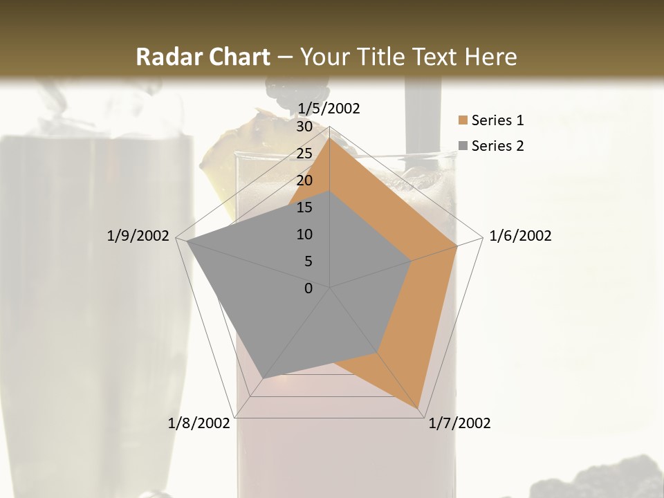 Durst Bar Black PowerPoint Template