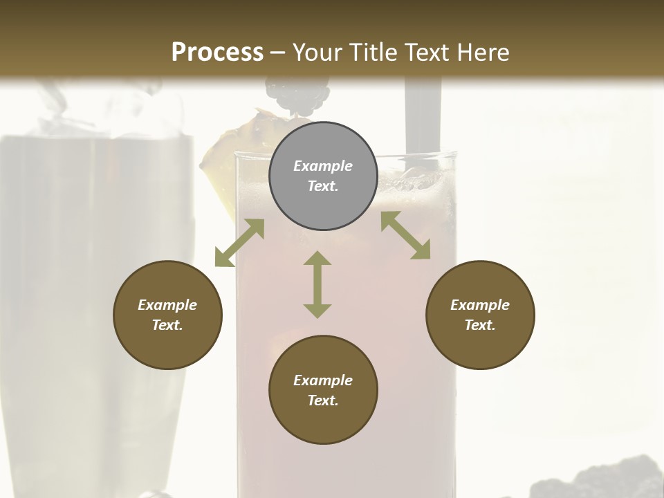 Durst Bar Black PowerPoint Template