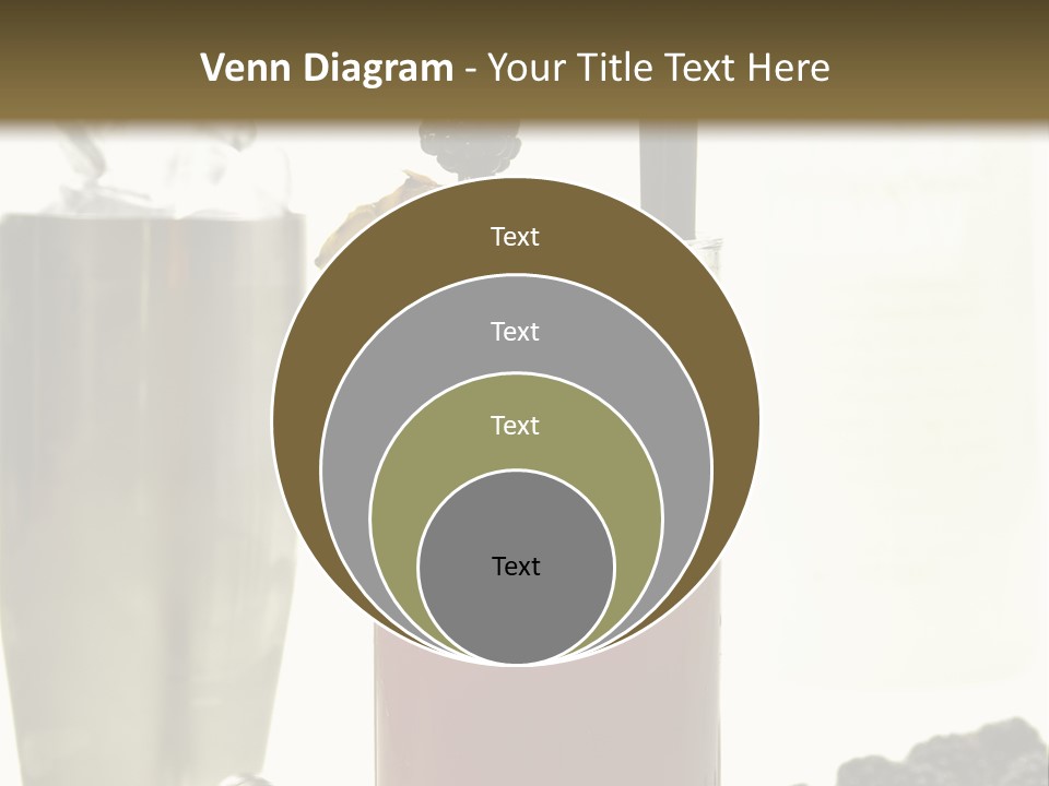 Durst Bar Black PowerPoint Template