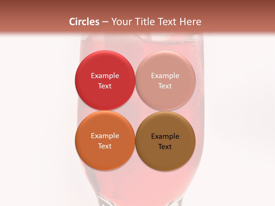 Drink Ice Cocktail PowerPoint Template