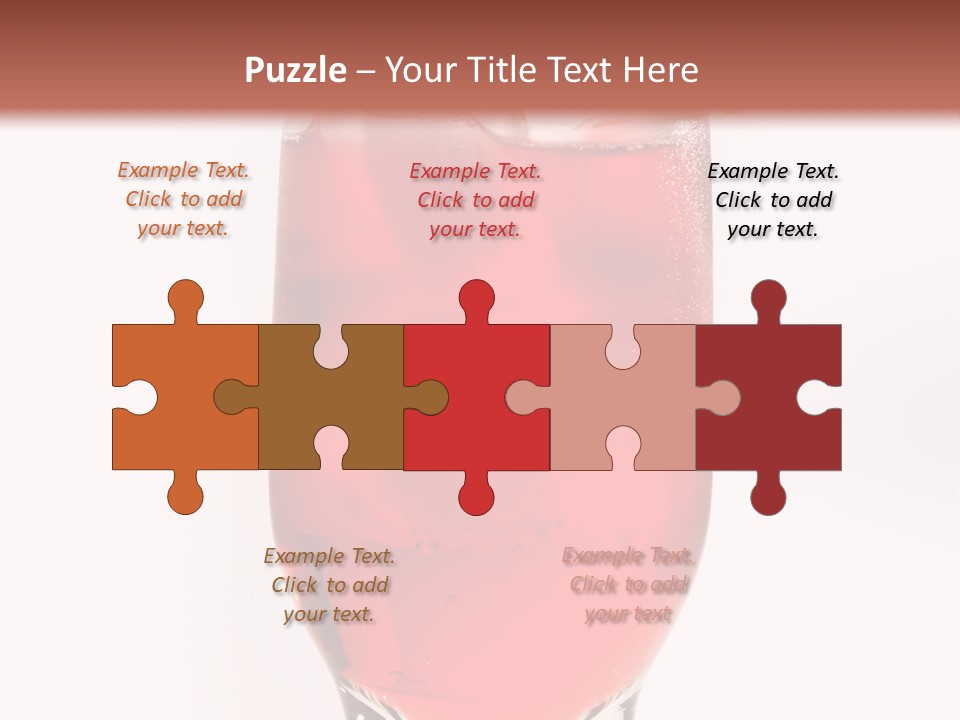 Drink Ice Cocktail PowerPoint Template