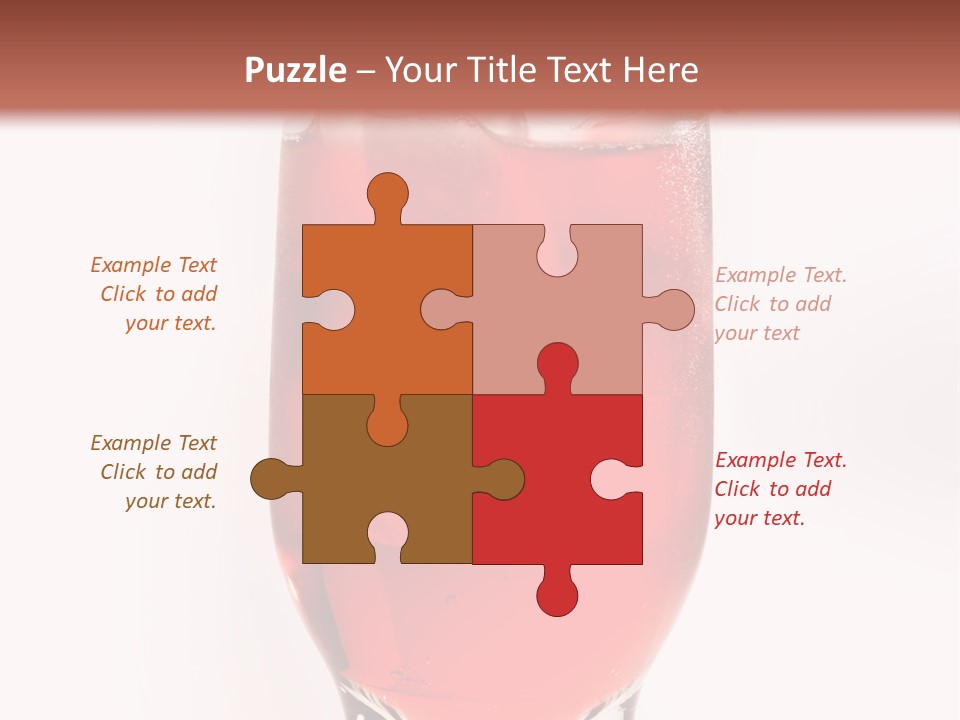 Drink Ice Cocktail PowerPoint Template