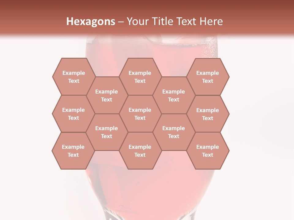 Drink Ice Cocktail PowerPoint Template