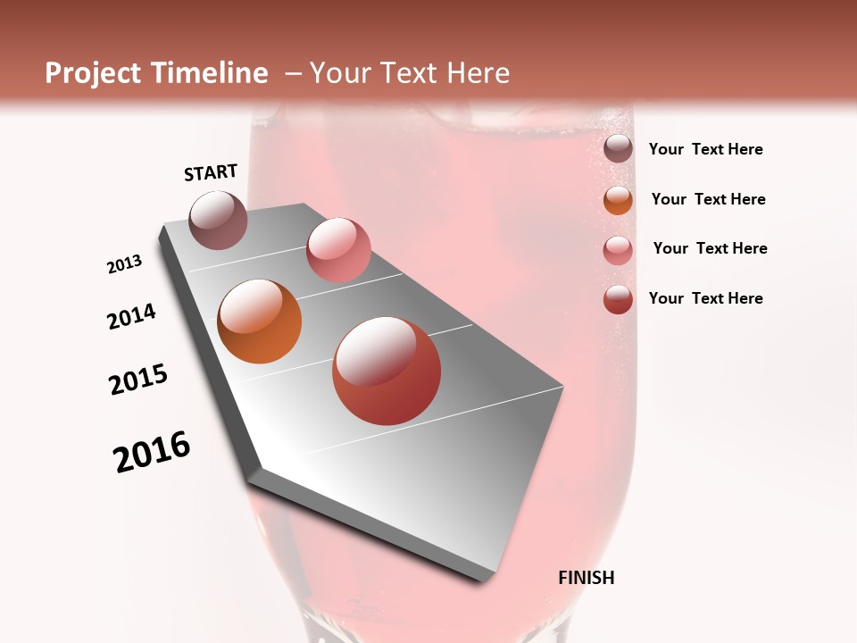 Drink Ice Cocktail PowerPoint Template