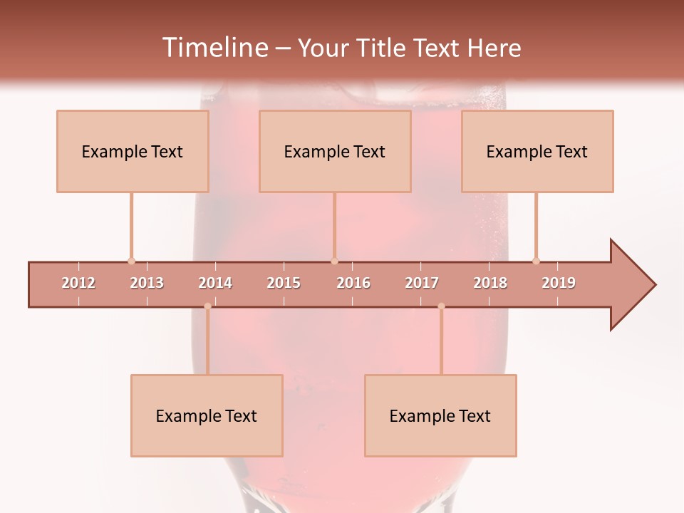 Drink Ice Cocktail PowerPoint Template