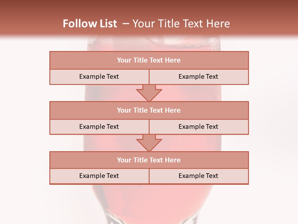 Drink Ice Cocktail PowerPoint Template