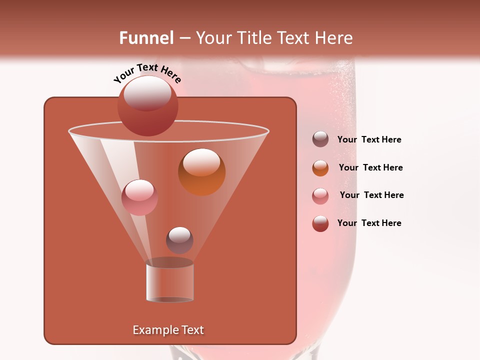 Drink Ice Cocktail PowerPoint Template