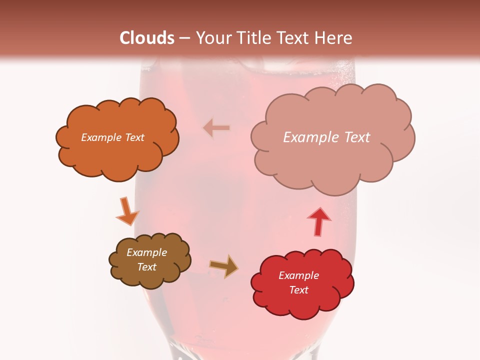 Drink Ice Cocktail PowerPoint Template
