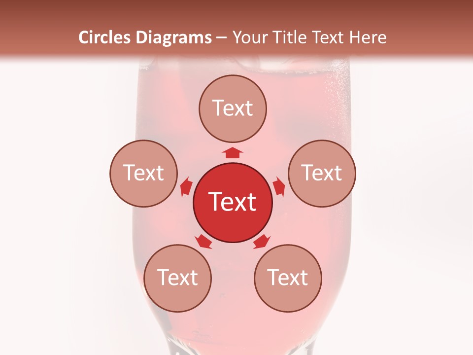 Drink Ice Cocktail PowerPoint Template