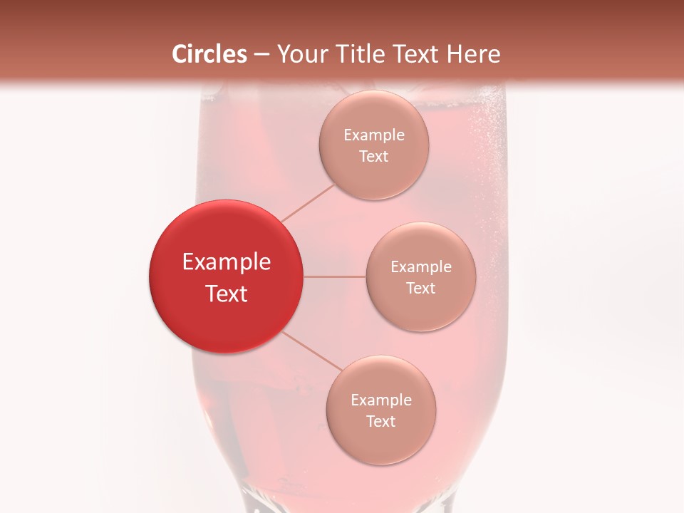 Drink Ice Cocktail PowerPoint Template