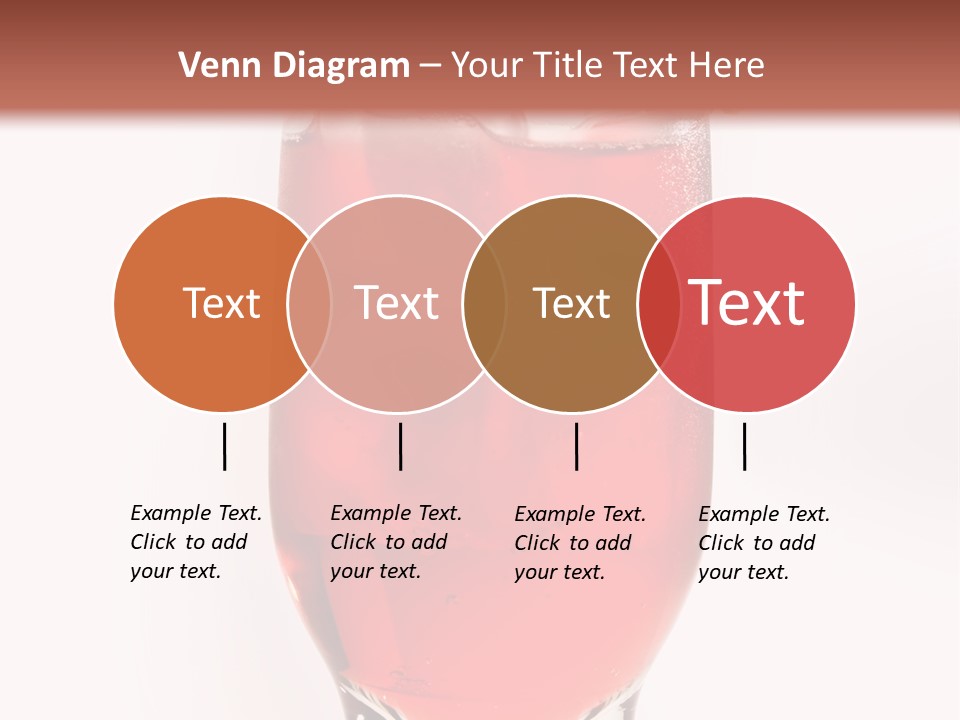 Drink Ice Cocktail PowerPoint Template