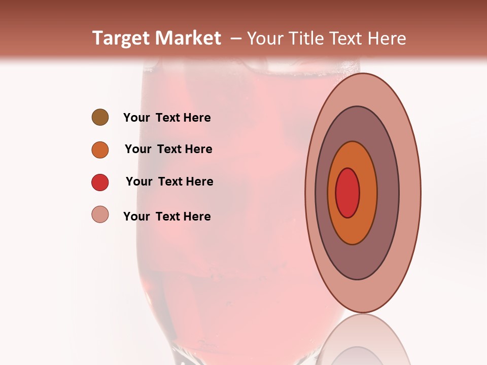Drink Ice Cocktail PowerPoint Template