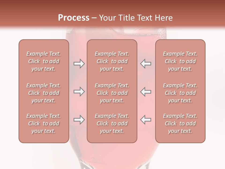 Drink Ice Cocktail PowerPoint Template