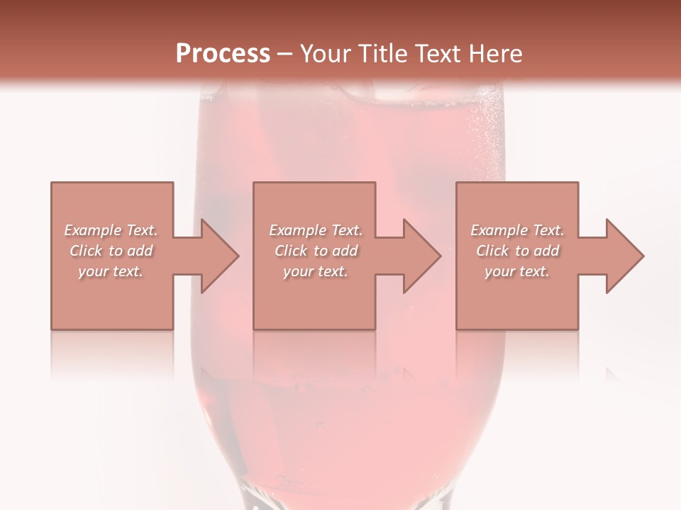 Drink Ice Cocktail PowerPoint Template