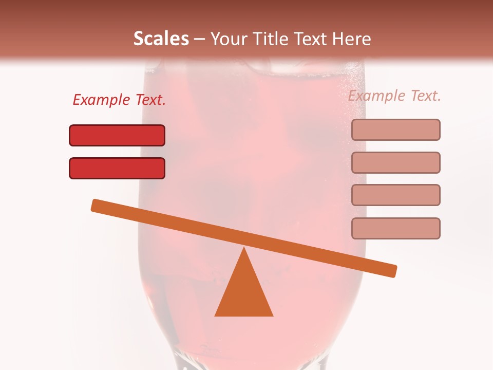 Drink Ice Cocktail PowerPoint Template