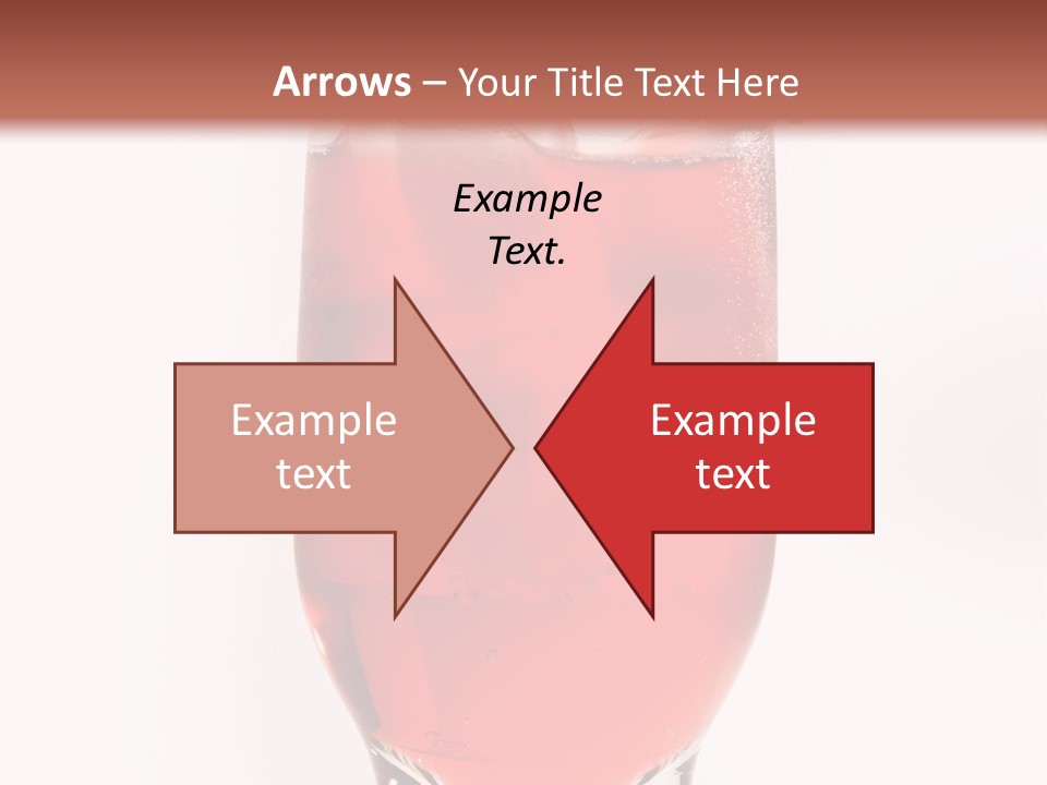 Drink Ice Cocktail PowerPoint Template