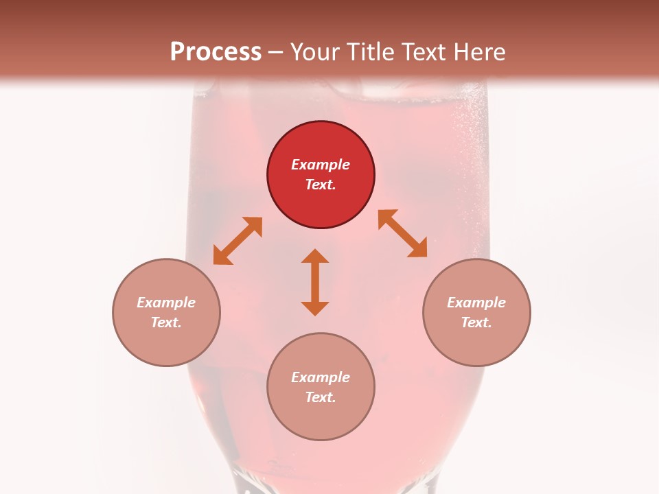 Drink Ice Cocktail PowerPoint Template