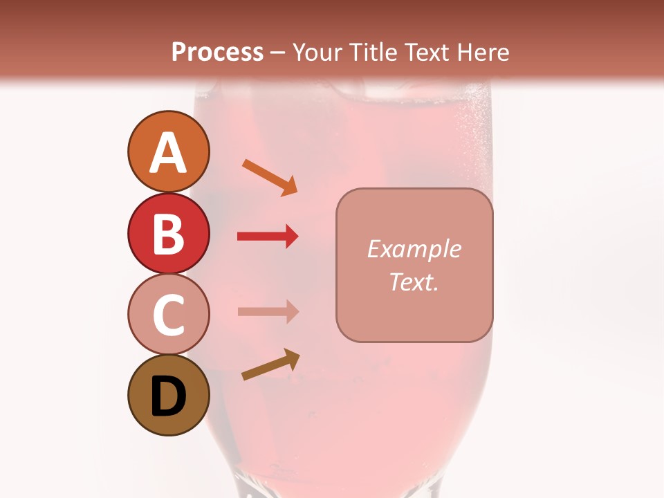 Drink Ice Cocktail PowerPoint Template