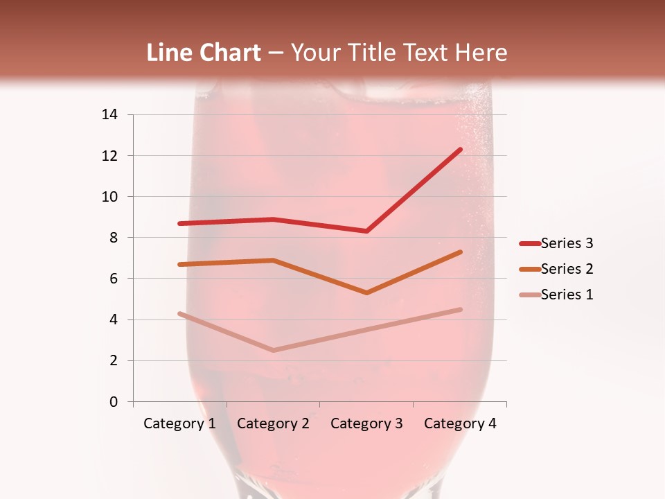 Drink Ice Cocktail PowerPoint Template