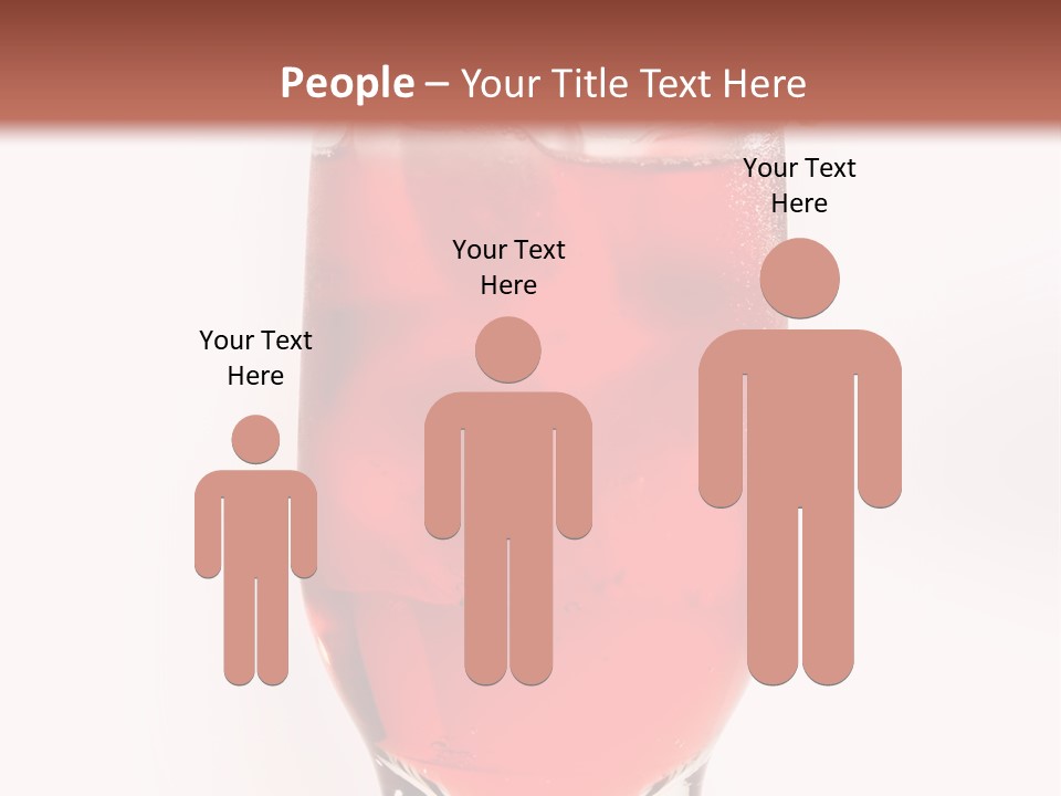 Drink Ice Cocktail PowerPoint Template