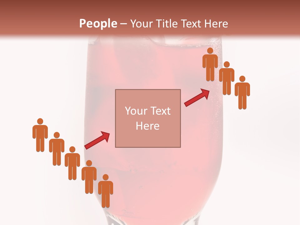 Drink Ice Cocktail PowerPoint Template