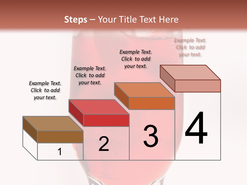 Drink Ice Cocktail PowerPoint Template