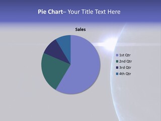 Sun Raising Earth PowerPoint Template