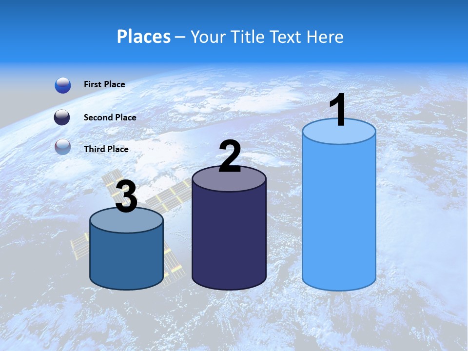 America Continent Earth PowerPoint Template