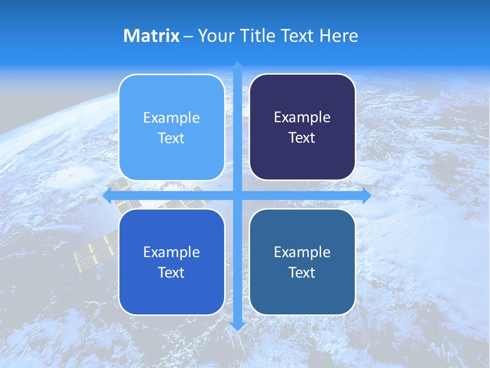 America Continent Earth PowerPoint Template