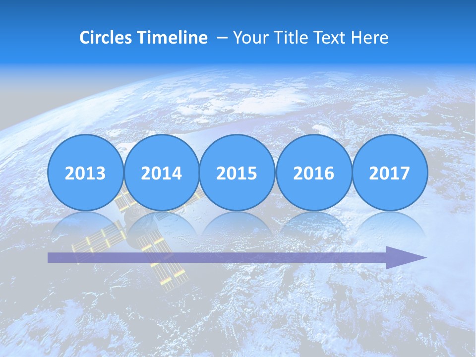 America Continent Earth PowerPoint Template