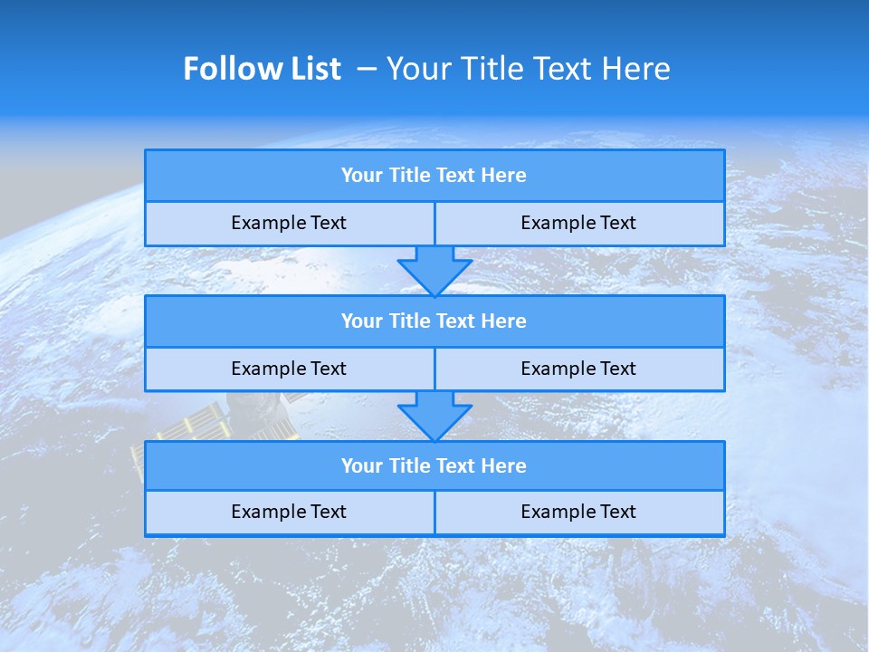 America Continent Earth PowerPoint Template