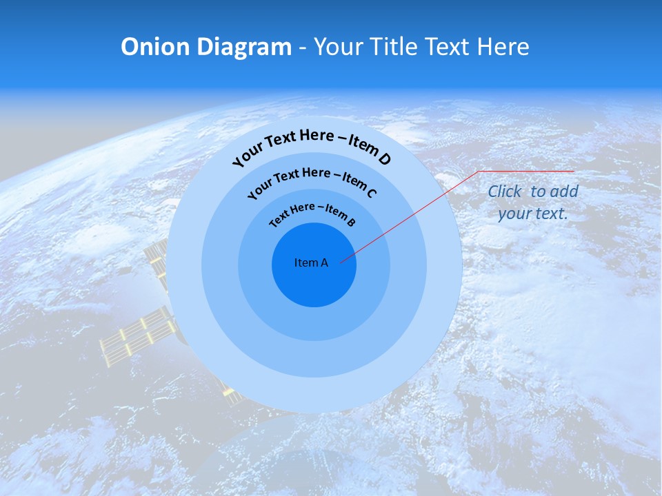 America Continent Earth PowerPoint Template