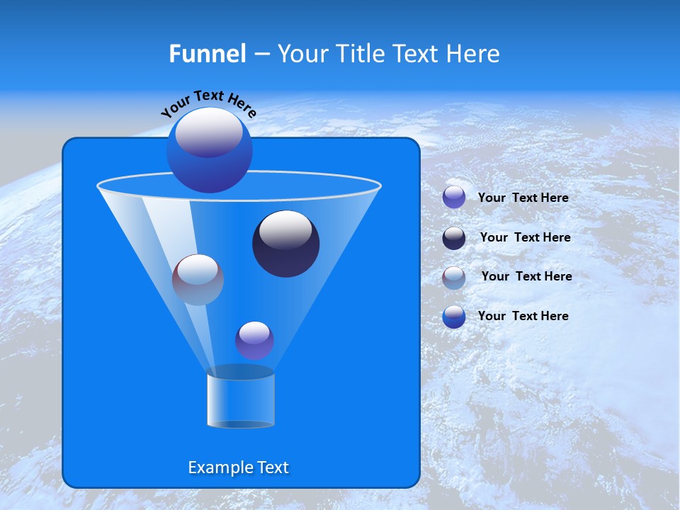 America Continent Earth PowerPoint Template