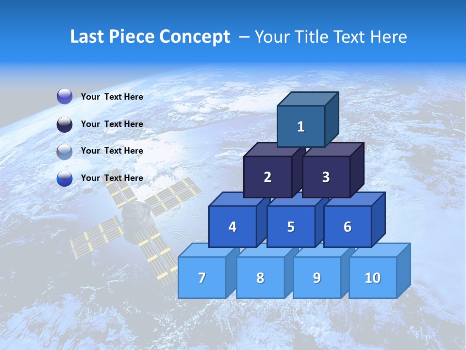 America Continent Earth PowerPoint Template