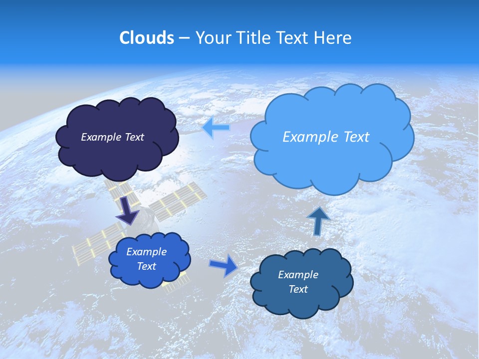America Continent Earth PowerPoint Template