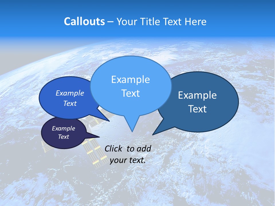America Continent Earth PowerPoint Template