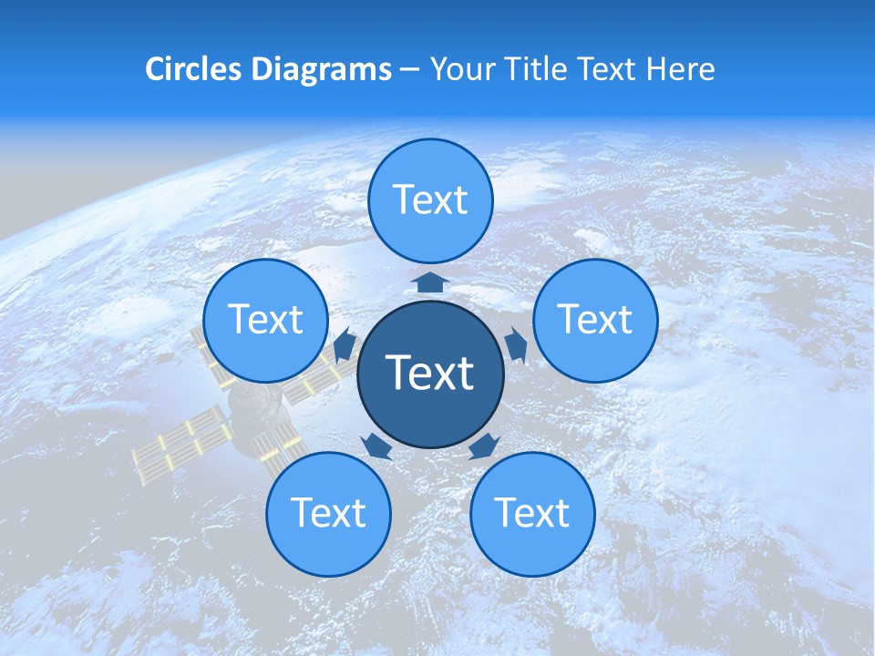 America Continent Earth PowerPoint Template