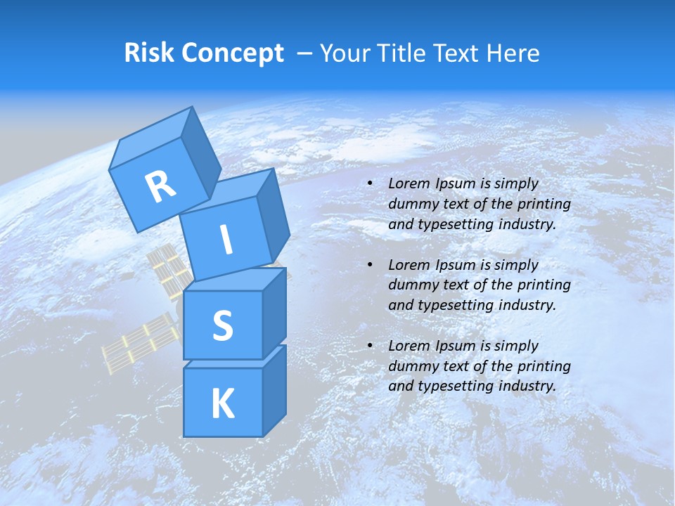 America Continent Earth PowerPoint Template