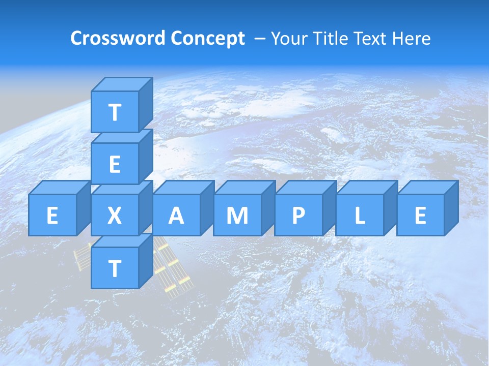 America Continent Earth PowerPoint Template